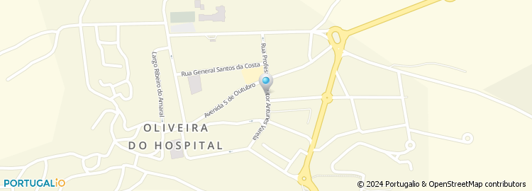 Mapa de Alveswreta - Indústria Hoteleira e Similares, Lda