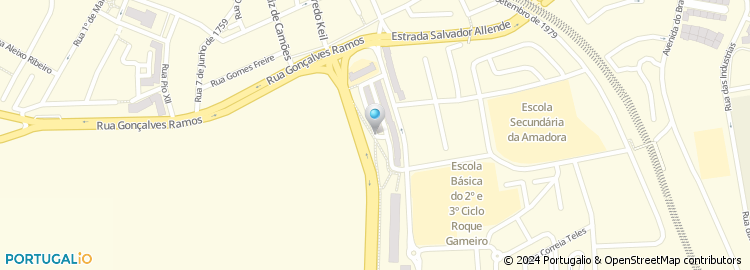 Mapa de Rua Doutor João de Barros