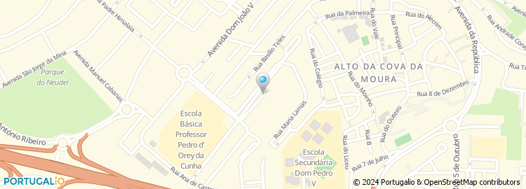 Mapa de Rua Joaquim dos Santos Teixeira