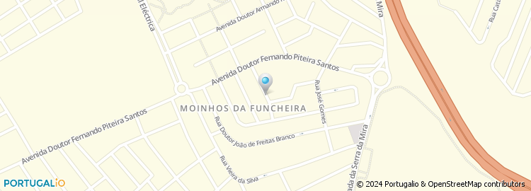 Mapa de Rua Samuel Torres de Carvalho