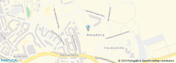 Mapa de Avenida António Gedeão