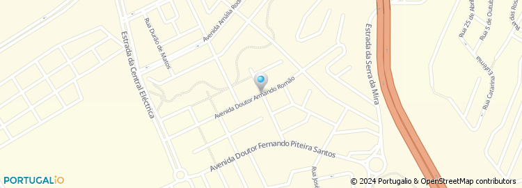 Mapa de Avenida Doutor Armando Romão