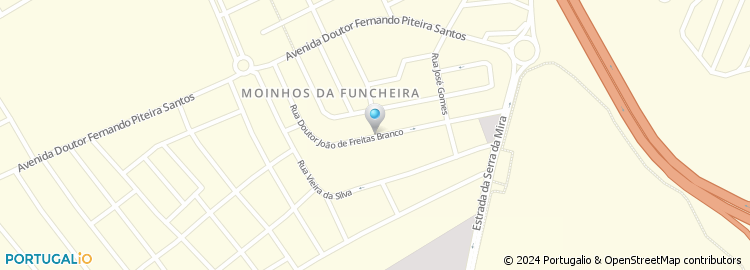 Mapa de Avenida Professor Doutor Afonso de Barros