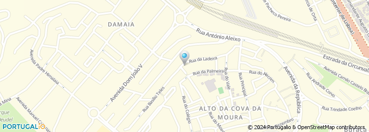 Mapa de Rua da Ladeira