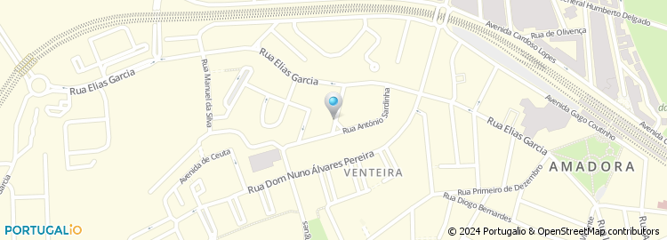 Mapa de Rua de Porto Santo