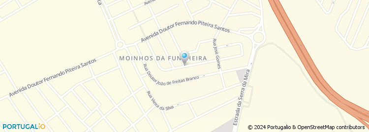 Mapa de Rua Irene Isidro