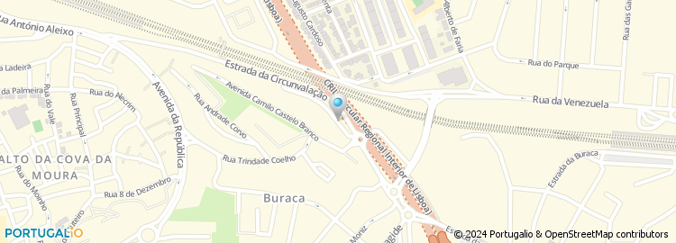 Mapa de Rua José António de Jesus Barreto