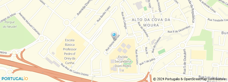 Mapa de Rua Maria Lamas