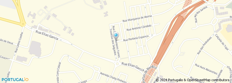 Mapa de Rua Óscar Monteiro Torres