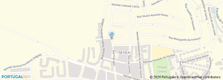 Mapa de Rua Vitor Manuel Tavares Ferreira