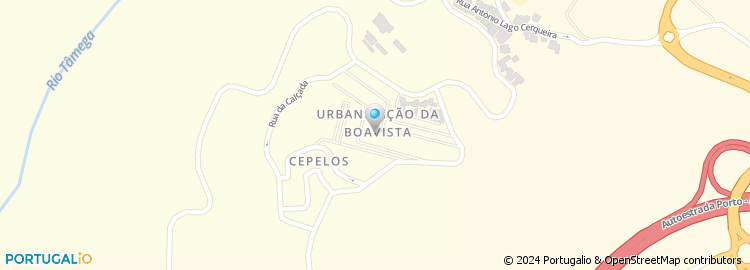 Mapa de Urbanização Boavista