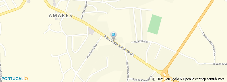 Mapa de Rua Doutor Adolfo Vilela