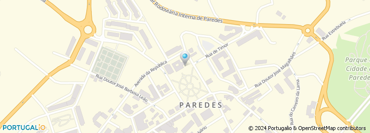 Mapa de Amiparedes- Agência Municipal de Investimento de Paredes, Em, S.a.