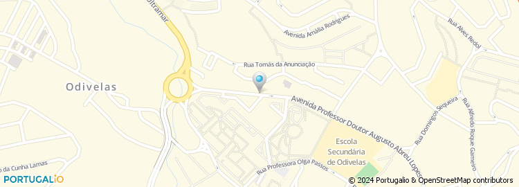 Mapa de Andrea Oliveira Santos - Advogada, Rl