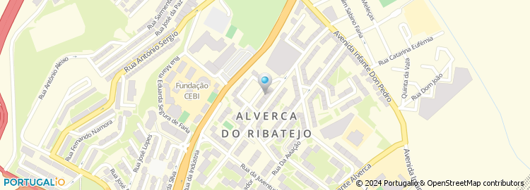 Mapa de Antónia & Filipe - Pastelaria e Snack-Bar Lda