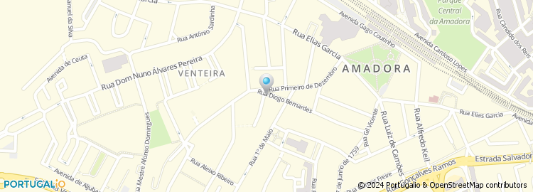 Mapa de Antonio Correia & Pereira, Lda