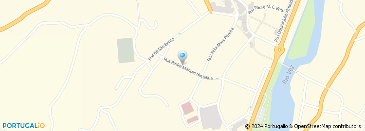 Mapa de Rua Padre Manuel Himalaia