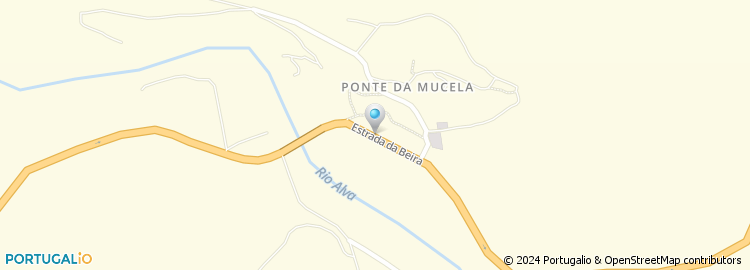Mapa de Ponte de Mucela
