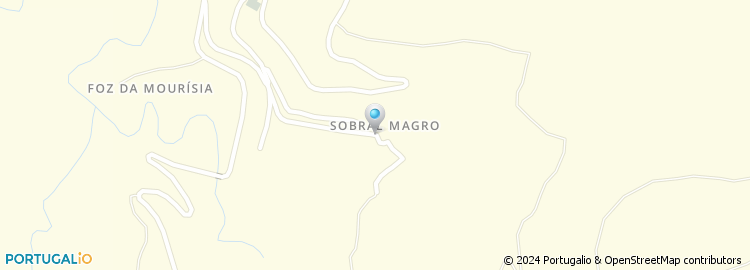 Mapa de Sobral Magro