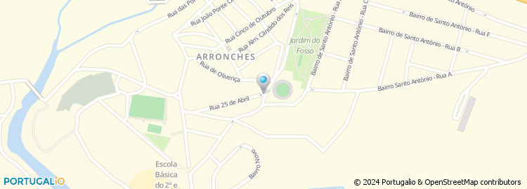 Mapa de Apartado 31, Arronches