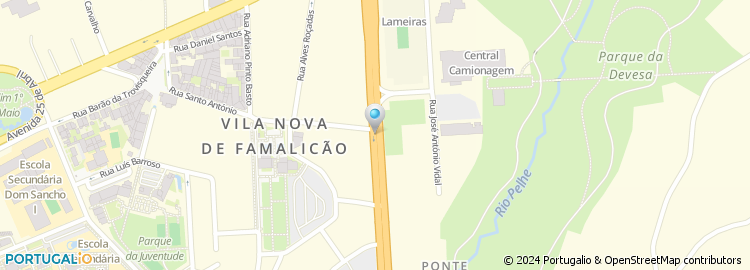 Mapa de Artur Sabino & Carvalho, Lda
