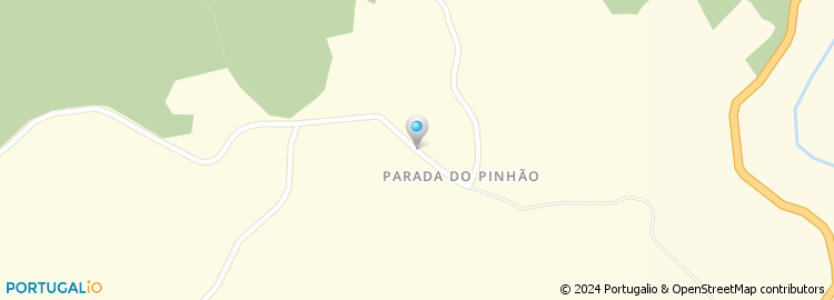 Mapa de Associação Desportiva Social Cultural e Recreativa de Parada Pinhão