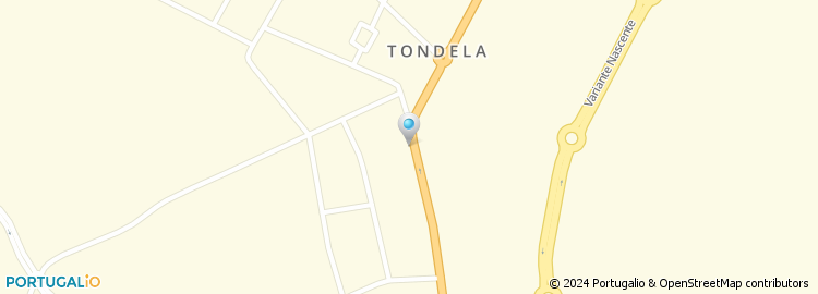 Mapa de Associação Humanitária de Bombeiros Voluntários de Tondela