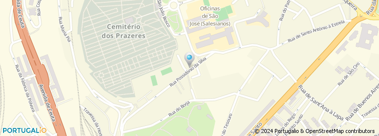 Mapa de Associação Patinagem de Lisboa