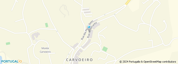 Mapa de Auto Jardim, Automóveis de Aluguer, Carvoeiro