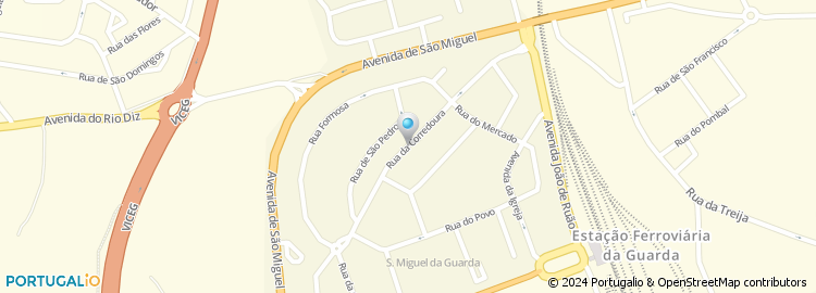 Mapa de Auto São Miguel - Soc. Distribuidora Automóveis e Electrodomesticos, Lda