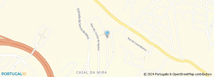 Mapa de Auto Táxis Rodrigues & Sabarigo Lda
