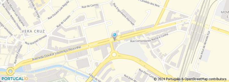 Mapa de Apartado 1001, Aveiro