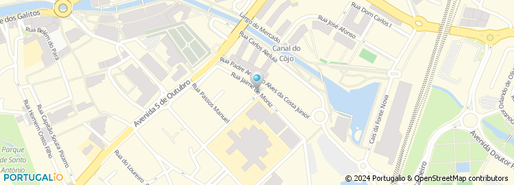 Mapa de Rua de Jaime Moniz