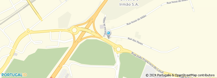 Mapa de Rua João Francisco do Casal