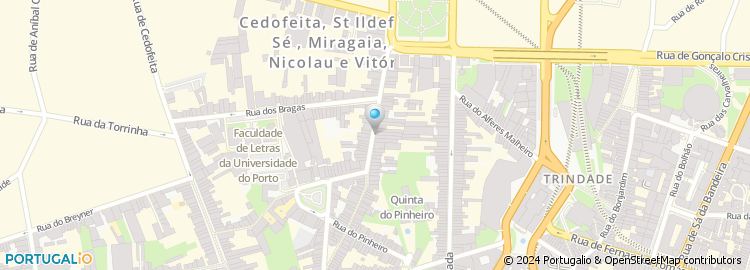 Mapa de Avelino Pinheiro & Araujo, Lda