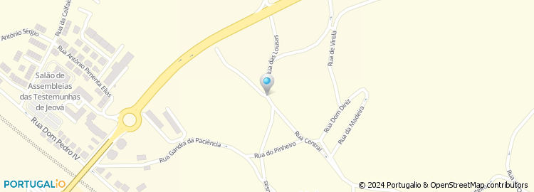 Mapa de B. & A. Martins - Indústria de Solas, Lda