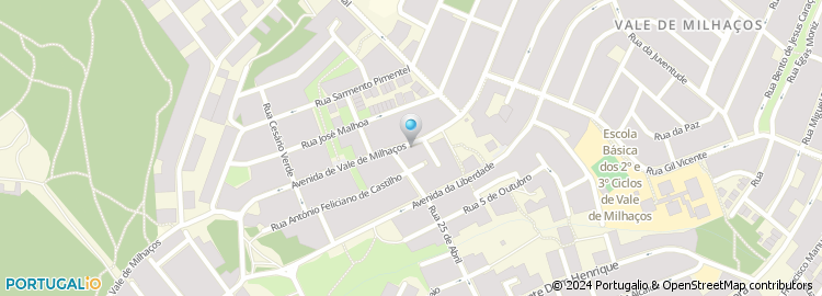 Mapa de Balcão da Avenida - Actividades Hoteleiras, Lda