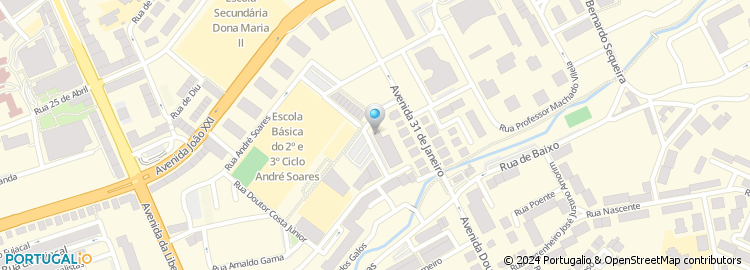 Mapa de Balcão do Empreendedor, Braga