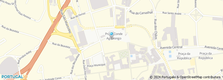 Mapa de Banco ActivoBank, Braga