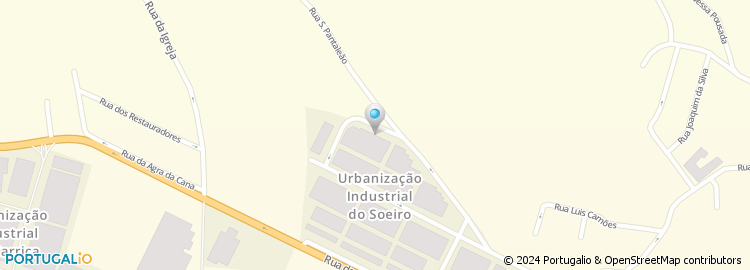 Mapa de Barreiras & Alves, Lda