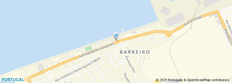 Mapa de Avenida Bento Gonçalves