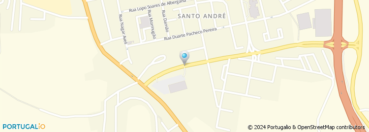 Mapa de Rua José António Cabrita Baptista