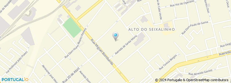 Mapa de Rua Capitão Aviador Francisco Fernandes Carvalho