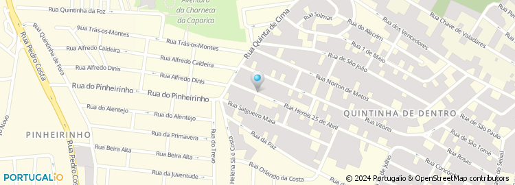 Mapa de Belos - Ricos Taxis, Lda
