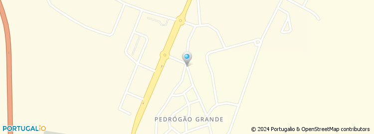 Mapa de Biblioteca Municipal de Pedrogão Grande