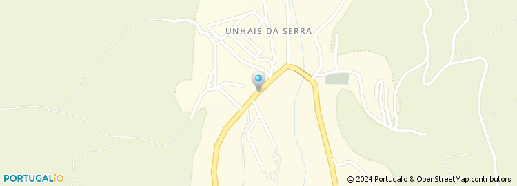Mapa de Bombeiros Voluntarios de Unhais da Serra