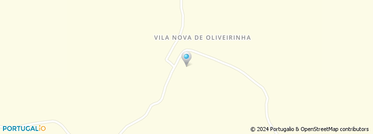 Mapa de Bombeiros Voluntarios de Vila Nova de Oliveirinha