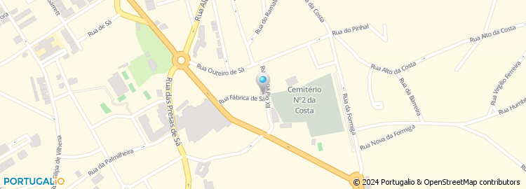 Mapa de Botafogo - Transportes Lda