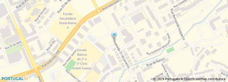 Mapa de Avenida 31 de Janeiro