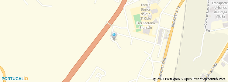 Mapa de Caminho do Rio de Gafos